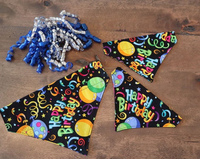 Birthday Dog and Cat (Over the Collar) Personalized Bandana / Pet Scarf – PawsMidwest