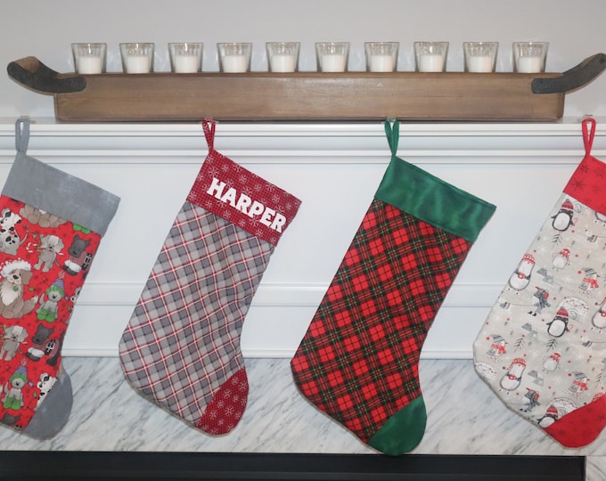 Pet Christmas Personalized Stockings - PawsMidwest