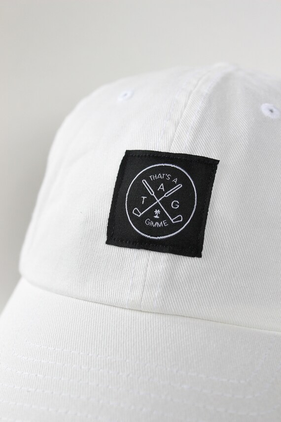 That's A Gimme™ White Dad Hat, Golf Dad Hat, Golf Hat - Etsy