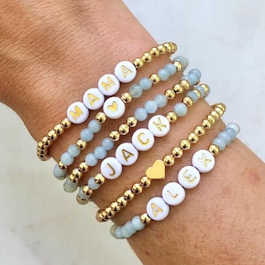 Custom Bridesmaid Bracelet, Personalized Bridal Party Gift, Bridesmaid Favor Keepsake, Bridesmaid Proposal Box, Bridesmaid Thank You Jewelry