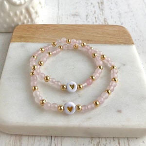 Mama Mini Bracelet Set, Mom Daughter Twinning Bracelets, Matching Mother Daughter Jewelry, Mommy and Me Bracelets, Gift for Mom Daughter