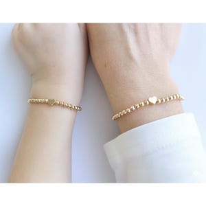 Bijpassende kralenarmbandenset – cadeau voor tante/tante – gepersonaliseerde aandenkensieraden