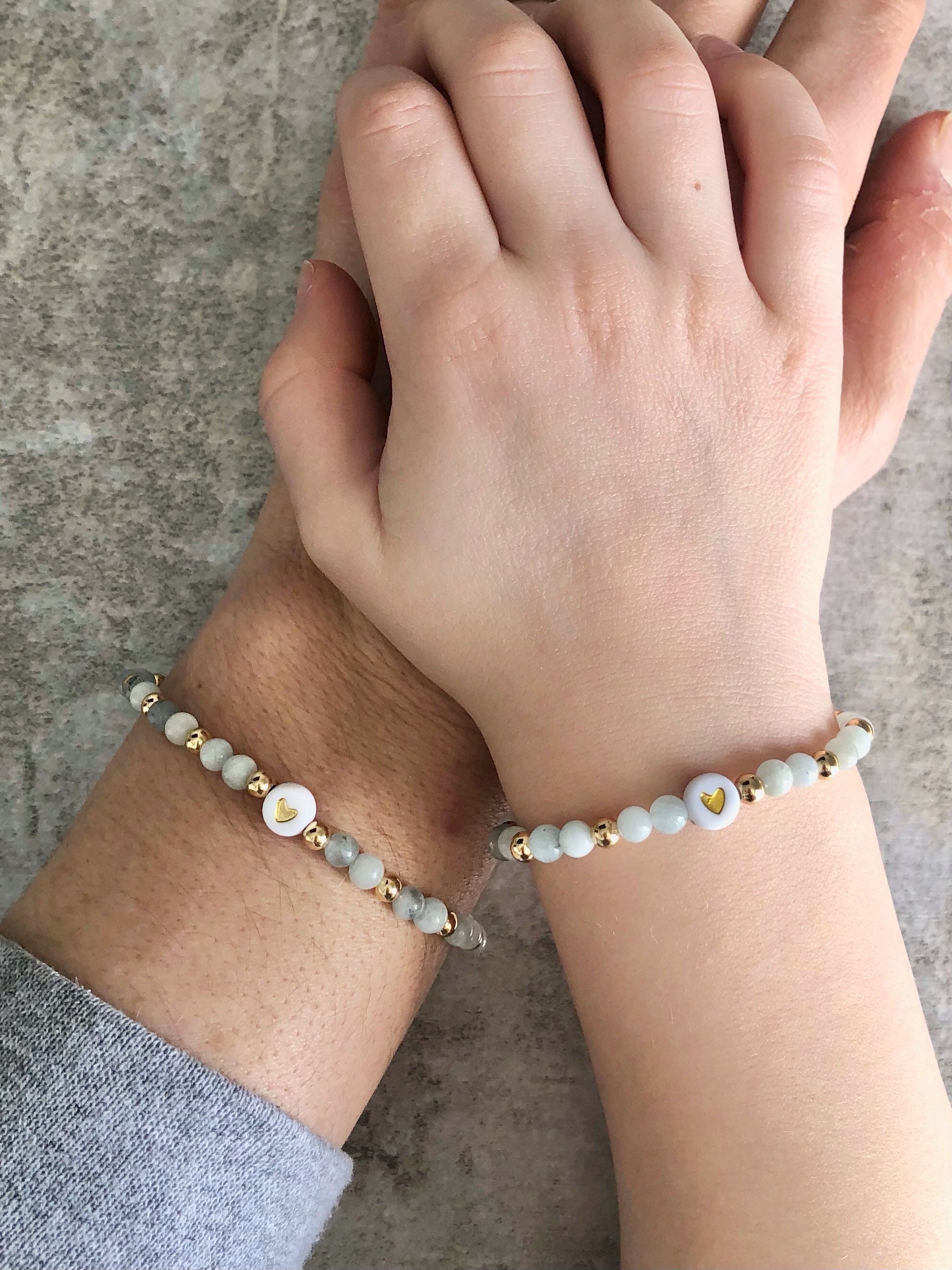 Mama Mini Armband Set, Mutter Tochter Armbänder, passender Mutter Tochter Schmuck, Mama und ich Armbänder, Geschenk für Mutter Tochter