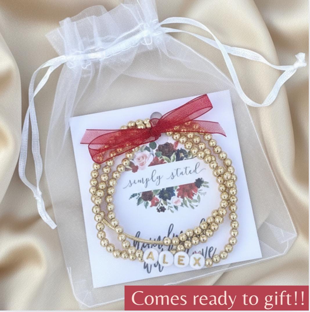 Set Di Braccialetti Mamma E Figlio (1 O 2 Figli) - Gioiello Regolabile Per La Festa Della Mamma