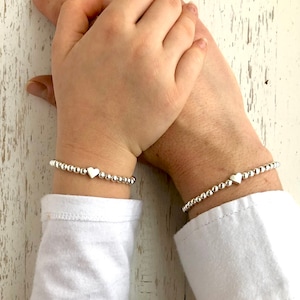 Gold Mama Mini Bracelet Set, Gold Mom Daughter Bracelet Set, Matching ...