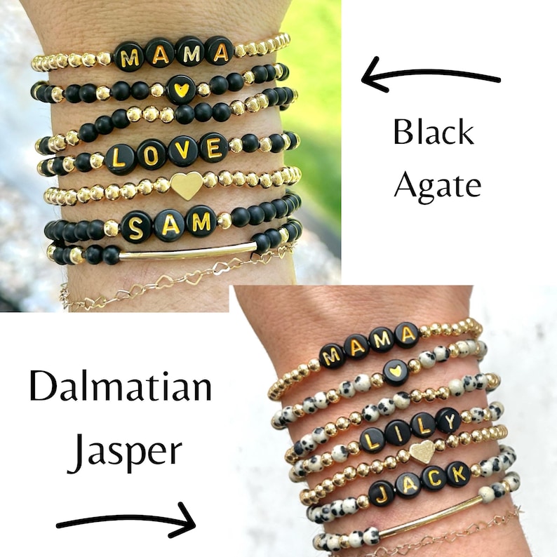 Custom Name Bracelet, Personalized Jewelry for New Mom, Pregnancy Gift for Wife, First Time Mom Gift, Mother's Day Gift, Push Present image 10