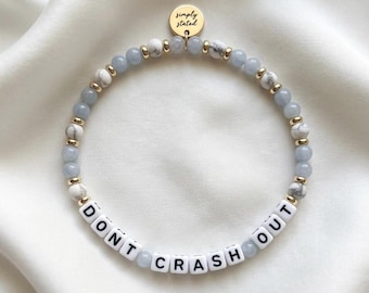 Don’t Crash Out Custom Stay Calm – Personalized Emotional Regulation Jewelry, Impulsive Thoughts, Self Care & Mental Health Gift