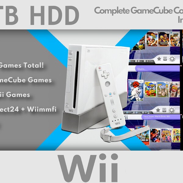 Modded Wii Etsy