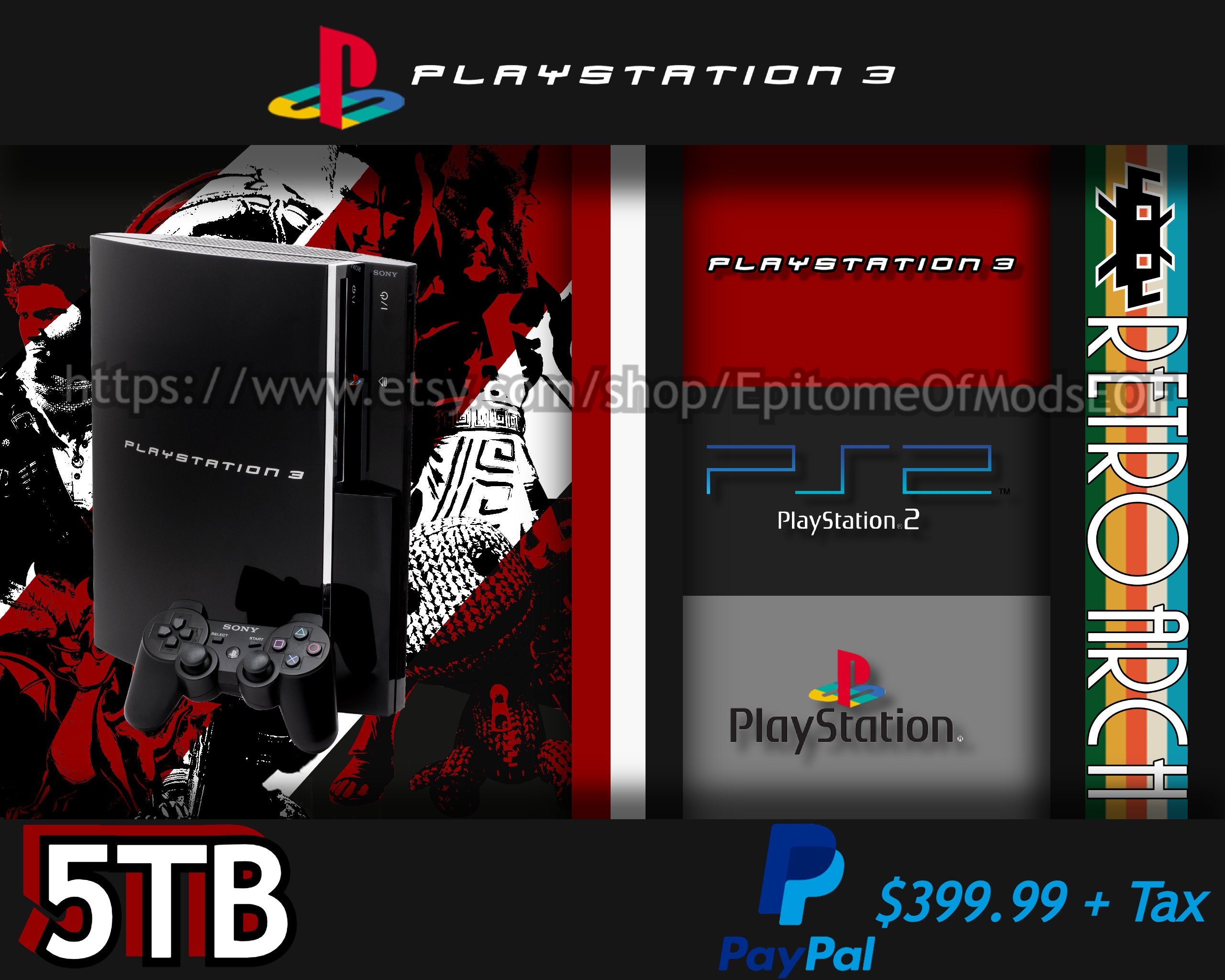 playstation 3 game case template