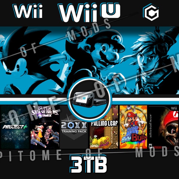 Modded Wii Etsy