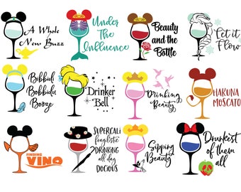 Free Free Cricut Disney Wine Svg SVG PNG EPS DXF File