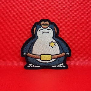 Custom Cowboy Snorlax Patch