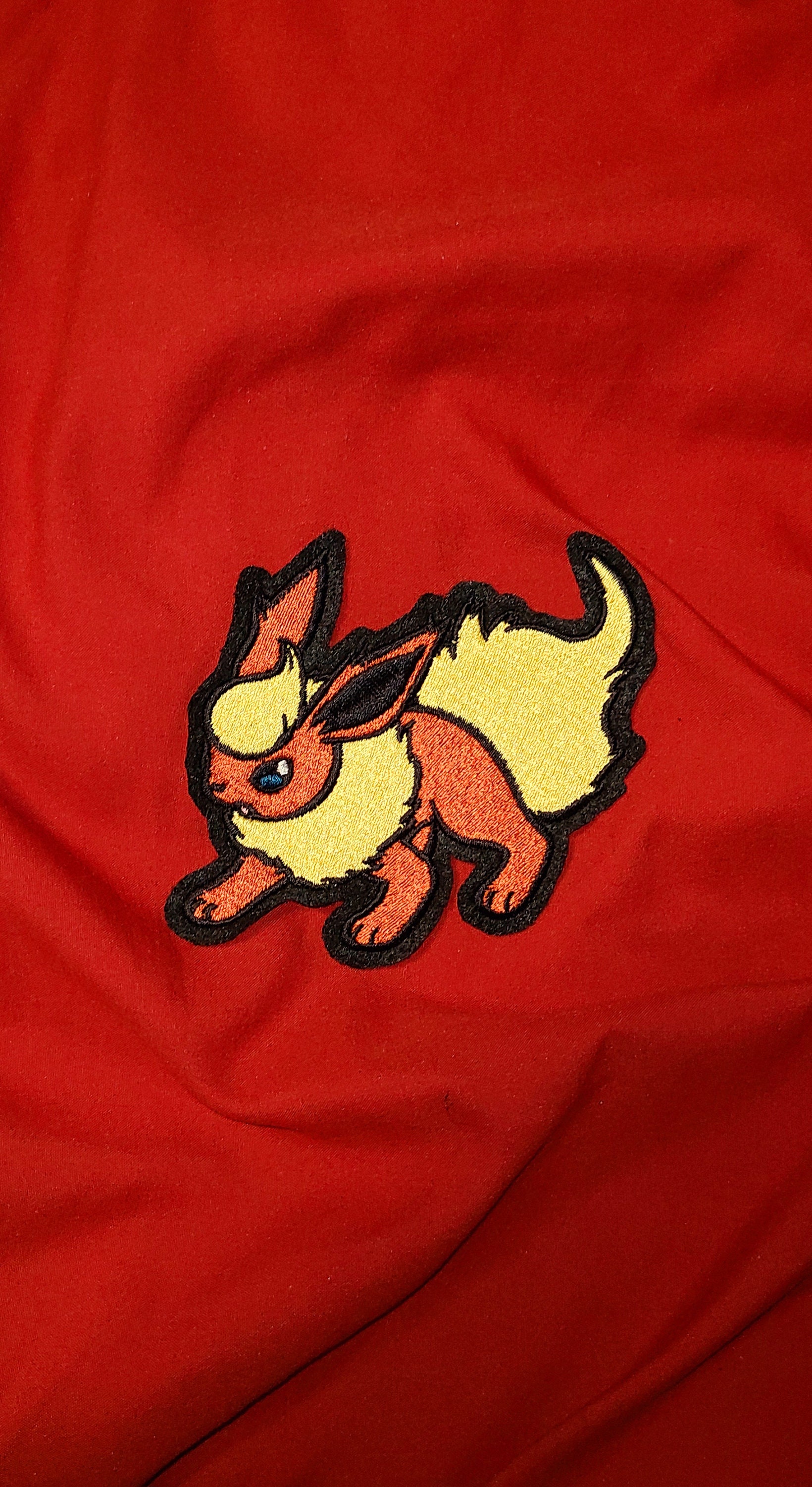 Pokemon Eevee Jolteon Flareon Vaporeon Espeon Umbreon Glaceon Leafeon  Sylveon Evolution kawaii Chibi Iron/Sew on Embroidered Patch