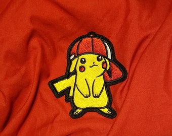 Custom Hat Pikachu Patch