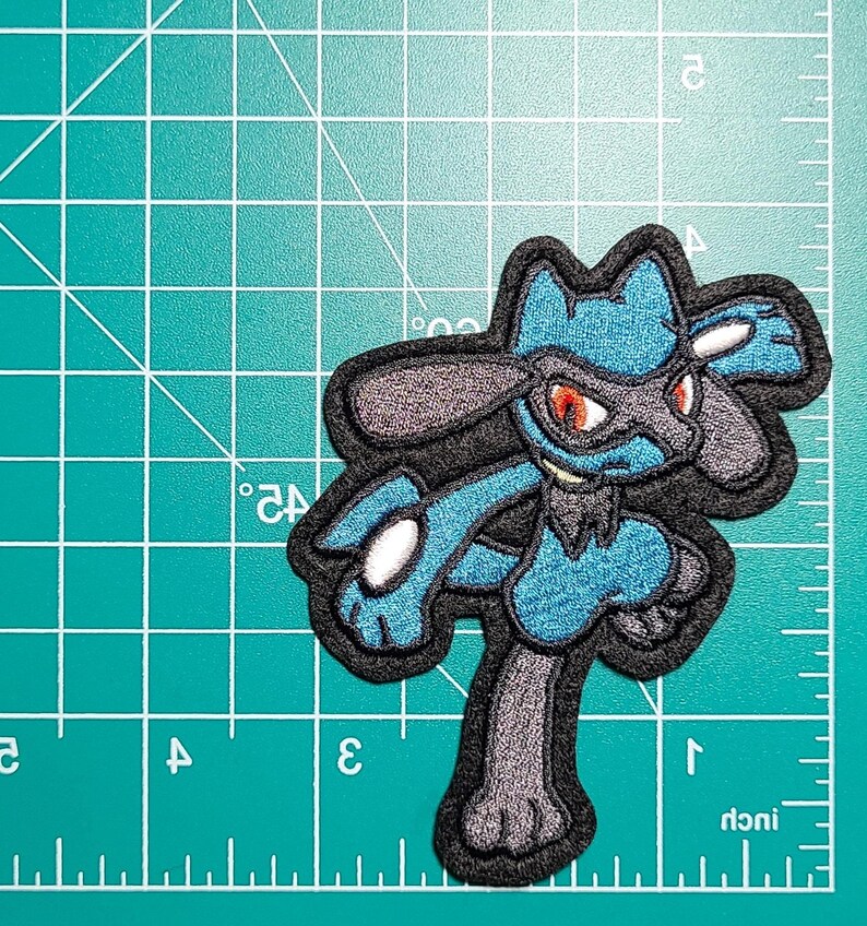 Custom Riolu Patch - Etsy