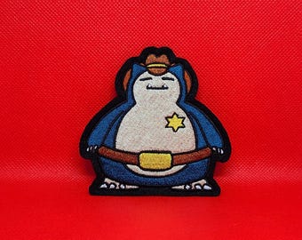 Custom Cowboy Snorlax Patch