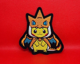 Custom Poncho Pikachu Patch