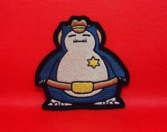 Custom Cowboy Snorlax Patch