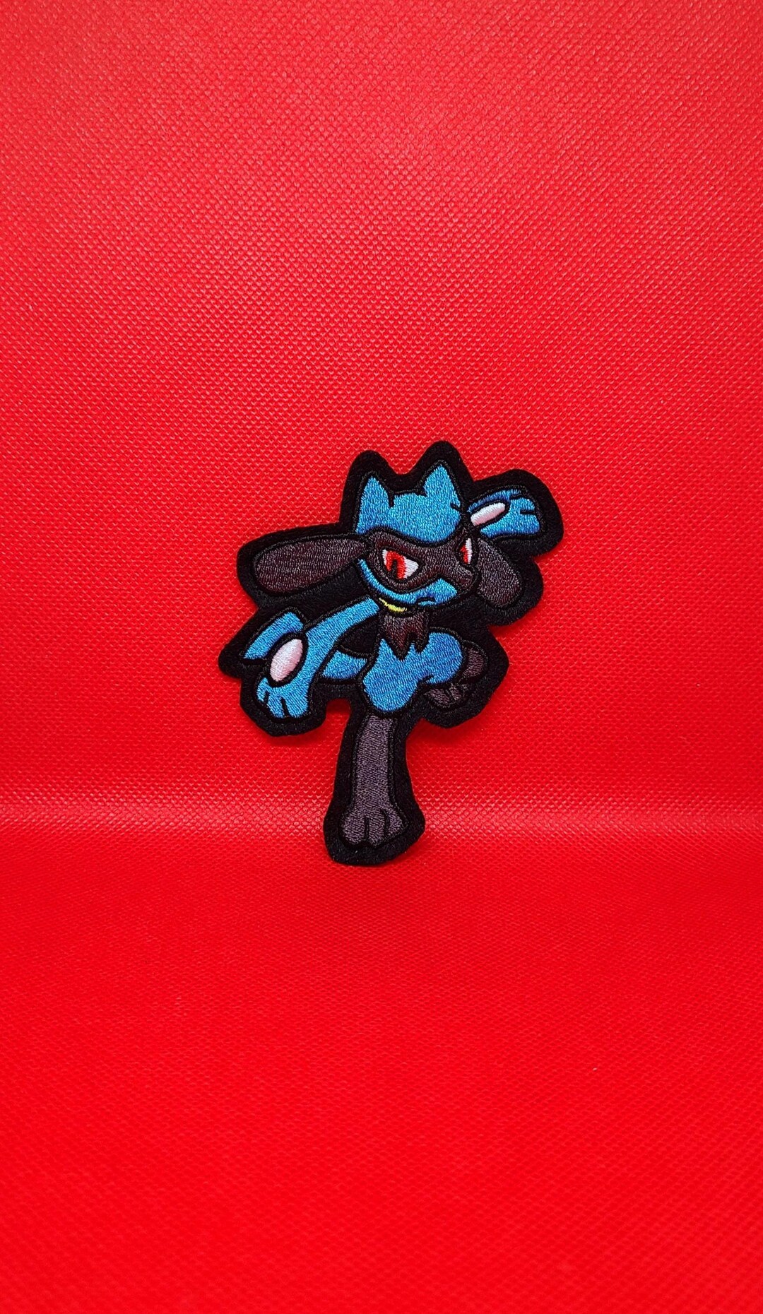 Custom Riolu Patch - Etsy