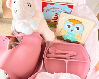 Praying Hippo Armenian Baby Gift Set