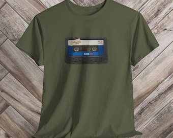 80s Cassette Tape Shirt, Retro Mixtape Tee, 1980s Nostalgia T Shirt, Vintage Music Graphic Tee, Gen X Gift
