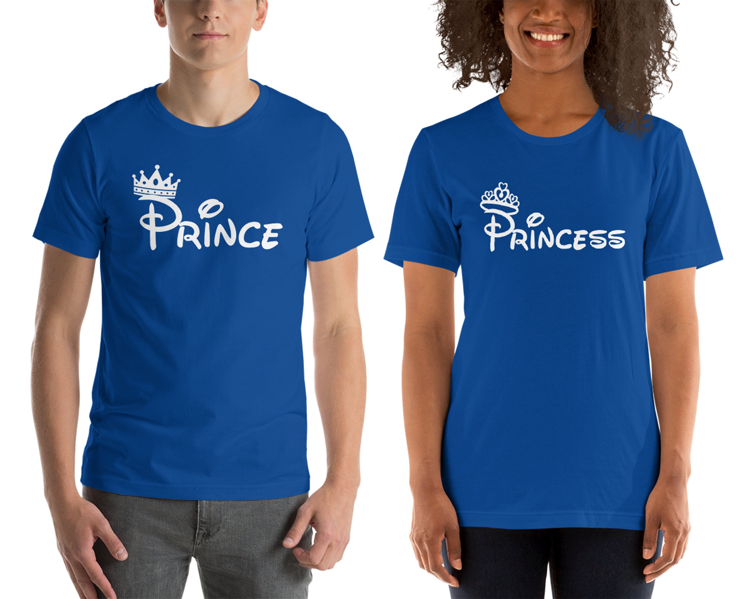 Prince and Princess Matching Couple T 