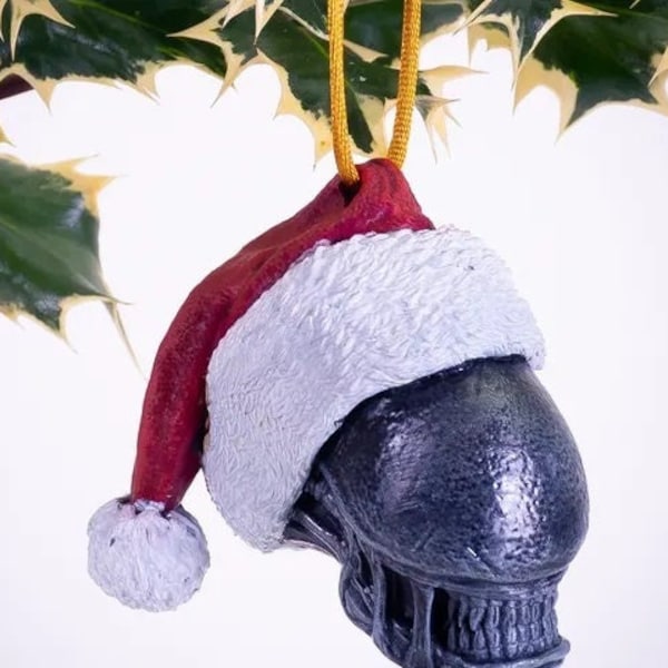 Alien Xeno Christmas Ornament, 3d printed decoration