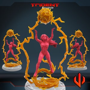 Dark Star (Winter Guard) by Trident Studio for 40mm Wargaming Tabletop 3d printed Resin Marvel Crisis Protocol