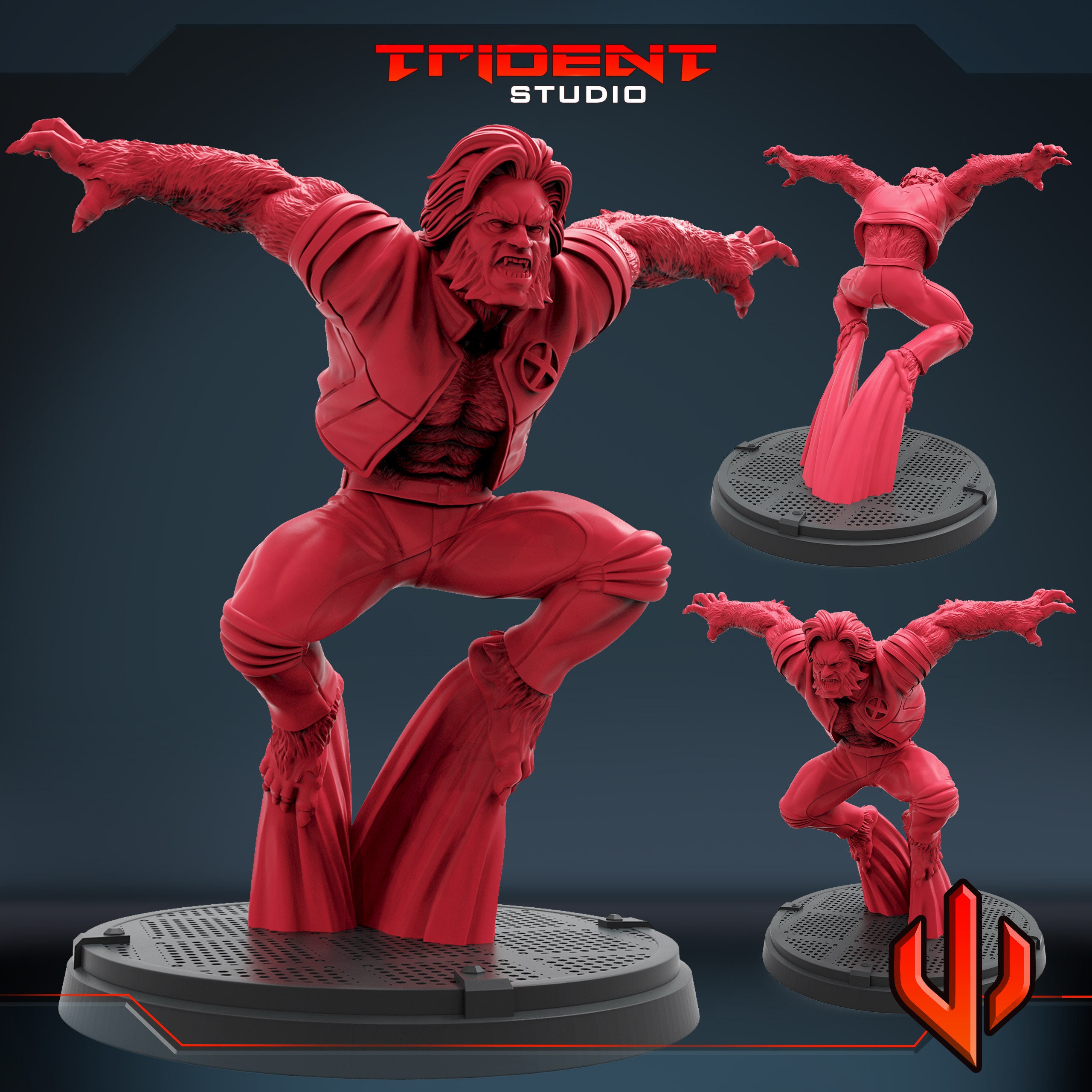 未開封☆テックギア ビースト/ X-MEN BEAST トイビズ リサイクルショップ ふじひろ / 【Toy Biz】X-MEN ステルスビースト