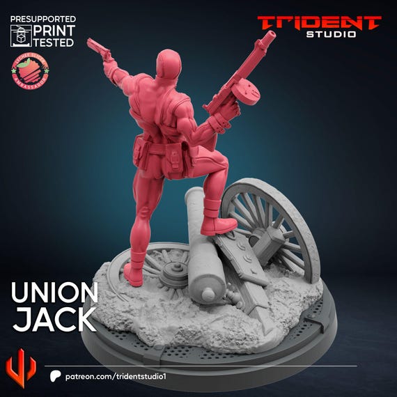 Buy Union Jack by Trident Studio for 40 Mm Wargaming