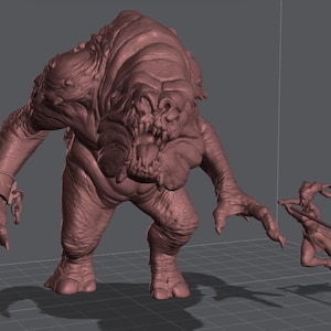Star Wars Legion - Rancor Miniature Pack - 3d Print Resin Tabletop Wargaming