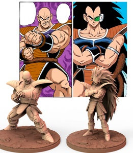 Dragon Ball Z 13 Android Saga Cell Dragoon Miniatures 