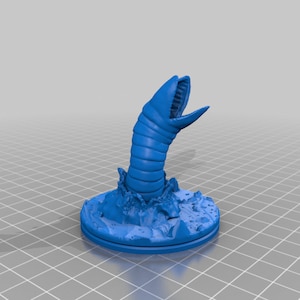 Sandworm First Player 3D Token for Dune Imperium / Rise of Ix Expansion