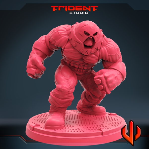 Juggernaut par Trident Studio pour 40mm Wargaming Tabletop 3D imprimé en résine Marvel Crisis Protocol