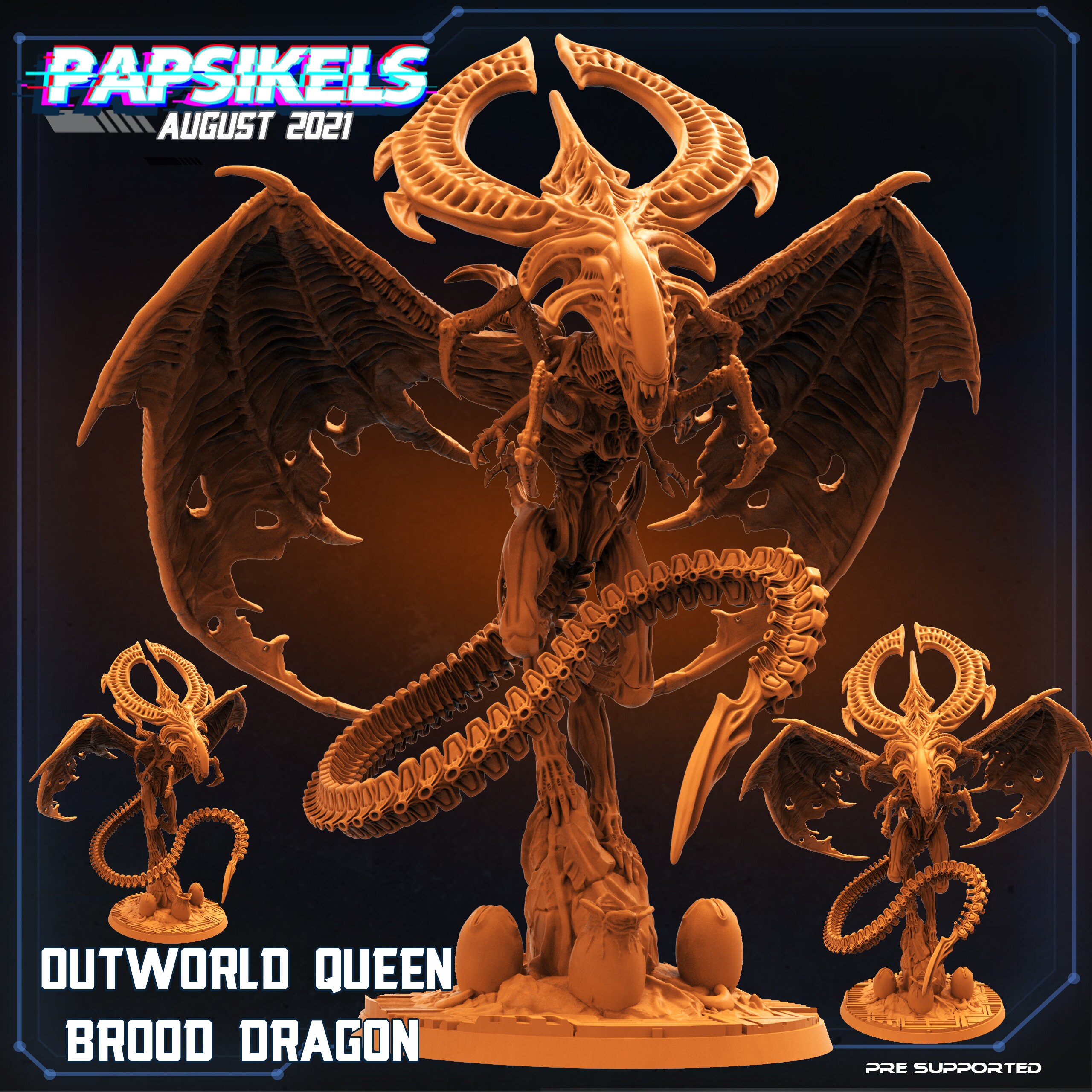 Amazon.com: Aliens Alien Queen Q-FIG MAX Elite Diorama