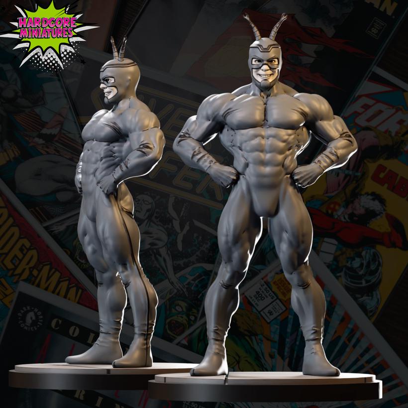The Tick by Hardcore Miniatures for 40 mm Wargaming Tabletop 3d printed Resin Marvel Crisis Protocol