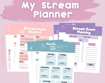 Twitch Stream Planner Progress Tracker