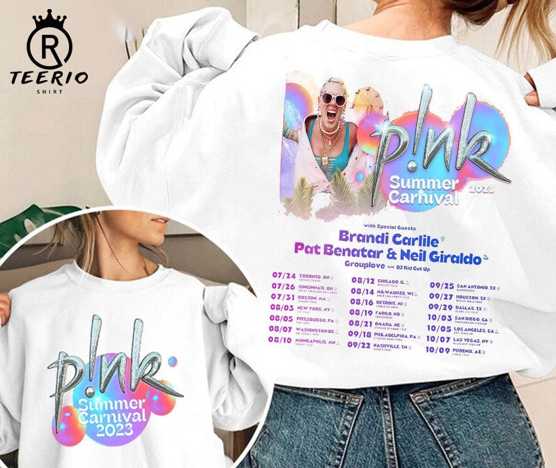 Pink Summer Carnival Tour TShirt