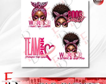 Editable Cancer Awareness Bundle, Breast Cancer Canva Design, Cancer Squad T-shirt, Cancer T-shirt Design, Breast Cancer Shirt, Easy Edit