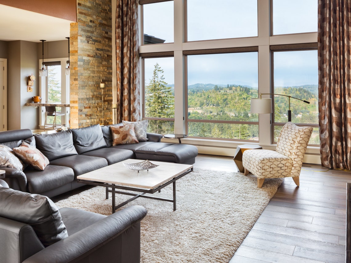 Luxury Living Room Zoom Background, Luxury Office Background, High