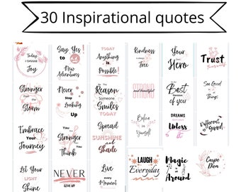 inspirational quotes printable etsy