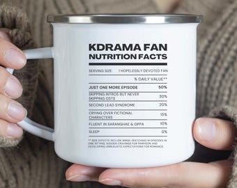 Kdrama Fan Mug Korean Drama Mug Gift for Kdrama Lovers Camping Mug Ceramic Funny Kdrama Cup Korean Series Fan Gift Kpop Mug for Drama Lover