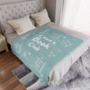 Book Lover Blanket Personalized Minky Sherpa Throw Librarian Blanket Gift for Reader Fleece Blanket Funny Book Lover Gift English teacher gift personalized reading blanket reading git for her reading gift for him christmas gift fantasy book blanket