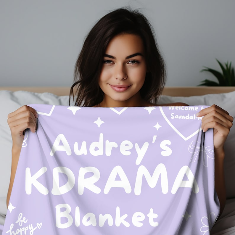Personalized Kdrama blanket custom Korean drama throw for fans cozy fleece or sherpa blanket with your favorite K drama shows names and characters perfect gift for Kdrama lovers birthday Christmas anniversary soft warm couch bed decor binge watch essential Korean TV fan gift custom name blanket aesthetic room decor personalized kdrama merch korean drama gift idea fanmade style inspired blanket binge watching nights dorm apartment living room home decor valentines mothers day gift cozy fans gifts