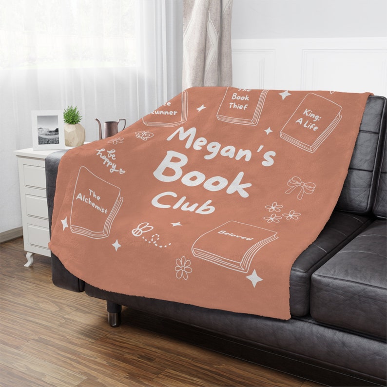 Book Lover Blanket Personalized Minky Sherpa Throw Librarian Blanket Gift for Reader Fleece Blanket Funny Book Lover Gift English teacher gift personalized reading blanket reading git for her reading gift for him christmas gift fantasy book blanket