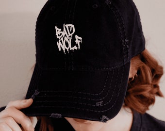 Bad Wolf Distressed Hat