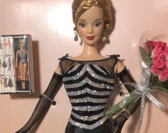 Gone Platinum Barbie Hardcover Book - Diva Collection (African American Barbie)