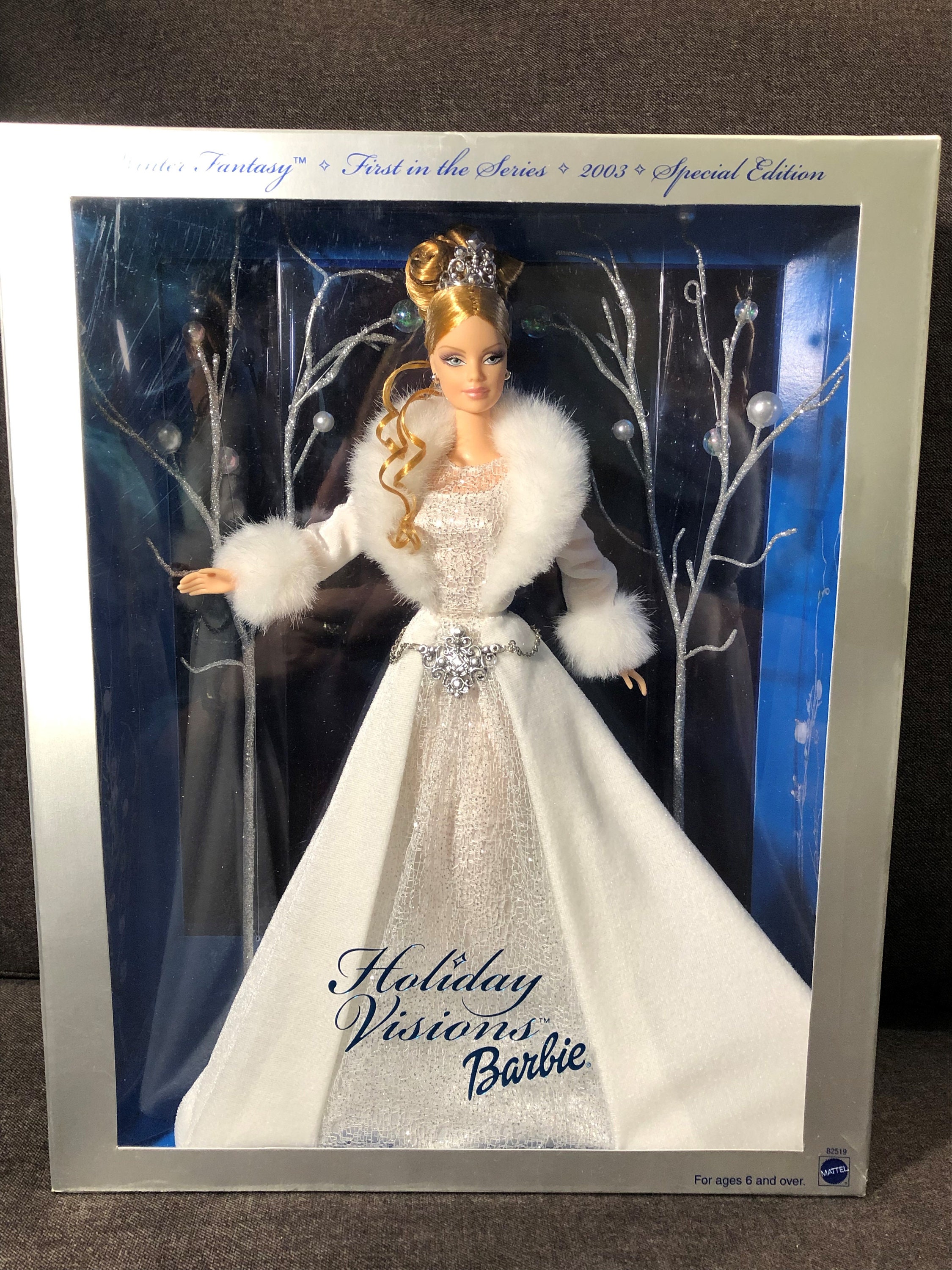 2003 holiday visions winter fantasy special edition holiday barbie doll