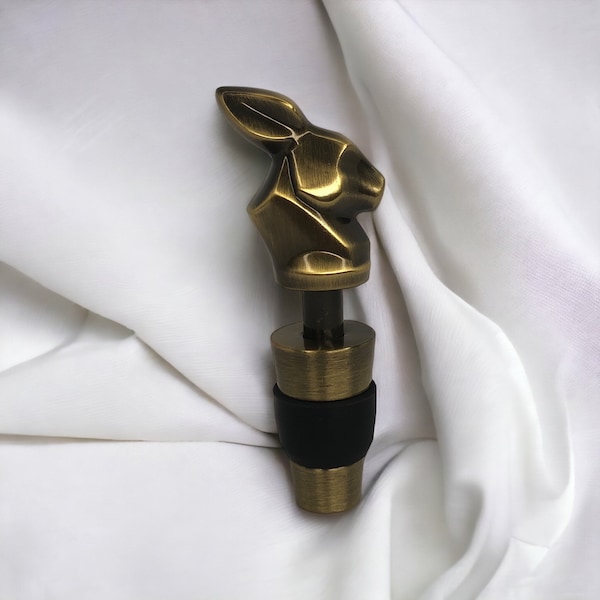 Unique bottle stopper, Miniature Dachshund, Rabbit and Tiger design, Extremely unique, great feature for any occasion.