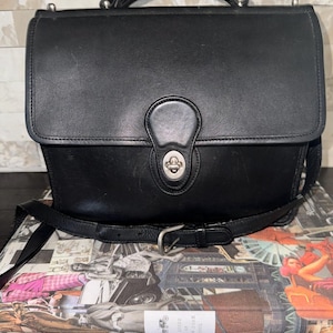 Coach 2000s Black Purse - Etsy